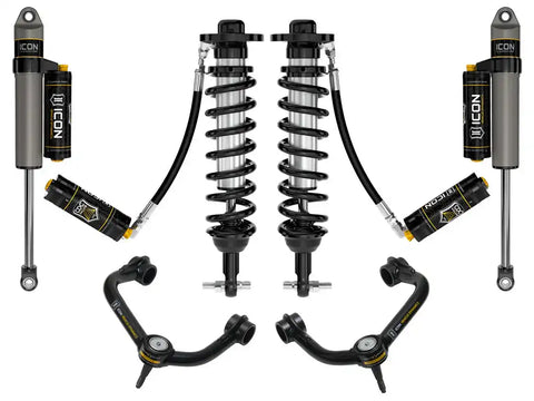 ICON Vehicle Dynamics FRDK_K93115T ICON 21-23 Ford F150 4WD 0-2.75" Lift Stage 5 Suspension System Tubular UCA