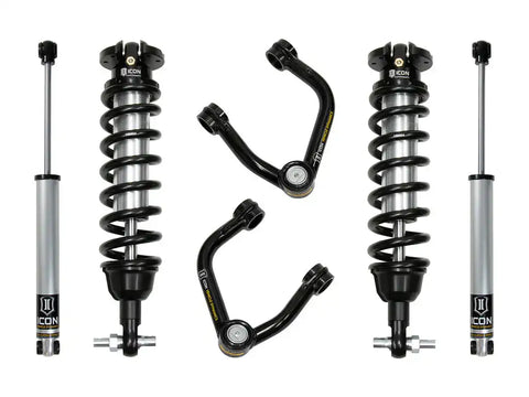 ICON Vehicle Dynamics FRDK_K93202TA ICON 19-21 Ford Ranger 0-3.5" Lift Stage 2 Susp System Tubular UCA Al Knuckle