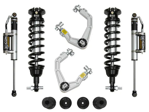 ICON Vehicle Dynamics FRDK_K93203S ICON 20-23 Ford Ranger 0-3.5" Lift Stage 3 Susp Sys Billet UCA Steel Knuckle