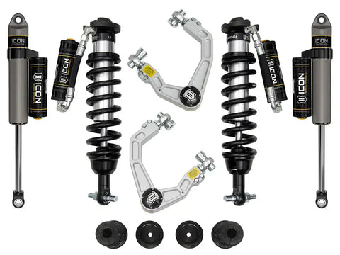 ICON Vehicle Dynamics FRDK_K93204S ICON 20-23 Ford Ranger 0-3.5" Lift Stage 4 Susp Sys Billet UCA Steel Knuckle