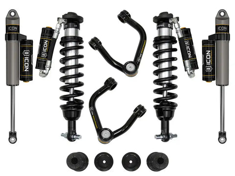 ICON Vehicle Dynamics FRDK_K93204TS ICON 20-23 Ford Ranger 0-3.5" Lift Stage 4 Susp Sys Tubular UCA Steel Knuckle