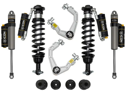 ICON Vehicle Dynamics FRDK_K93205S ICON 20-23 Ford Ranger 0-3.5" Lift Stage 5 Susp Sys Billet UCA Steel Knuckle