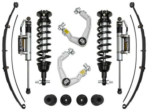 ICON Vehicle Dynamics FRDK_K93206S ICON 20-23 Ford Ranger 0-3.5" Lift Stage 6 Susp Sys Billet UCA Steel Knuckle