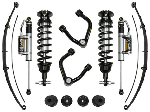 ICON Vehicle Dynamics FRDK_K93206TS ICON 20-23 Ford Ranger 0-3.5" Lift Stage 6 Susp Sys Tubular UCA Steel Knuckle