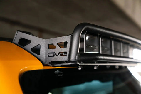 DV8 Offroad LBBR-03 2021-22 Ford Bronco - Curved Light Bracket for 12 3-Inch Pod Lights