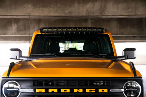 DV8 Offroad LBBR-03 2021-22 Ford Bronco - Curved Light Bracket for 12 3-Inch Pod Lights
