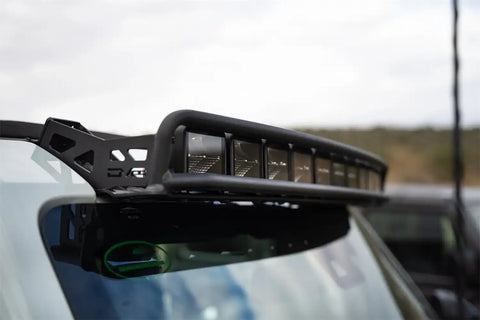 DV8 Offroad LBBR-03 2021-22 Ford Bronco - Curved Light Bracket for 12 3-Inch Pod Lights