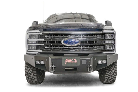 Fab Fours FS23-A5951-B - Premium Winch Front Bumper w/No Guard Bare