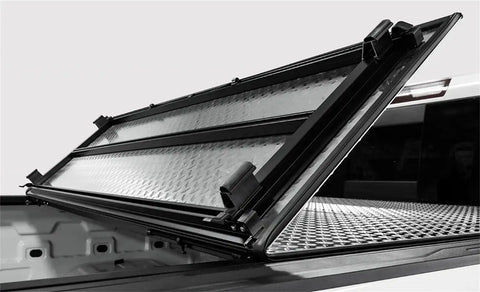 ACCESS B1040079 - LOMAX, Hard Tri-Fold Cover Matte Black Finish Split Rail