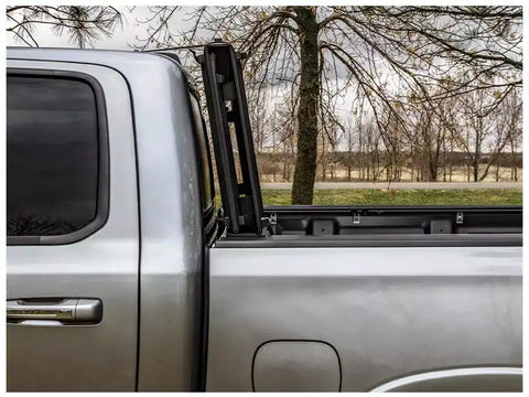 LOMAX G4010019 - LOMAX, Stance, Hard Tri-Fold Cover Black Diamond Mist Finish Single Rail