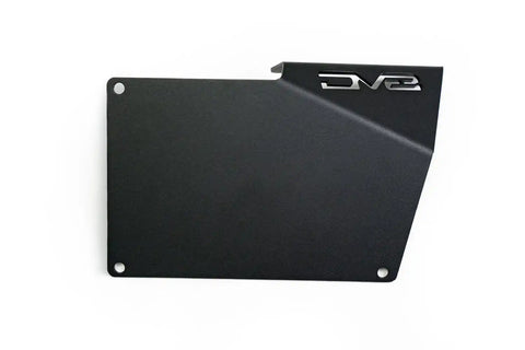 DV8 Offroad LPBR-02 Front license plate relocation bracket places to the side of bumper.