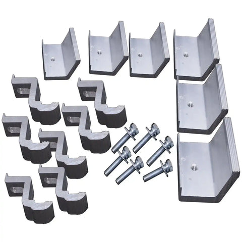 Tonno Pro LR-4092 - Utility Track Bracket Installation Kit for Lo-Roll Cover 05-14 Nissan Frontier