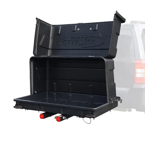 Lets Go Aero H00604 Trailer Hitch Cargo Carrier GearDeck Slide Out Hitch Enclosed Storage