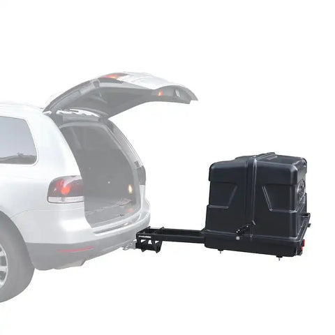Lets Go Aero H00604 Trailer Hitch Cargo Carrier GearDeck Slide Out Hitch Enclosed Storage
