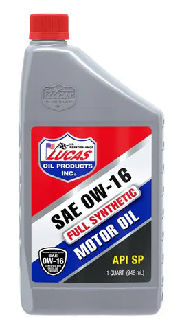 TruckPoint: Truck Accessories - Car Parts Canadian Auto Lucas Oil 11181 SAE 0W-16 Synthetic 1 Quart Bottle Single