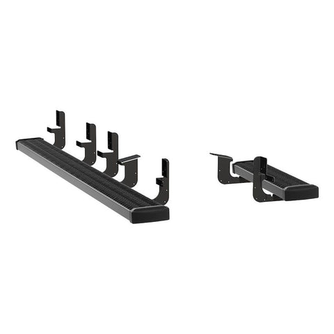LUVERNE 415100-401477 - Grip Step 7 x 36", 100 Black Aluminum Running Boards, Select Ram ProMaster