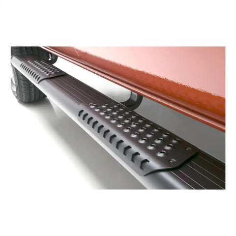 LUVERNE 584100-571724 - O-Mega II 6 x 36", 100 Black Aluminum Side Steps, Select Ford Transit
