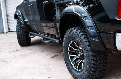 Bushwacker 40148-02 DRT STYLE FENDER FLARE - 2PC REAR