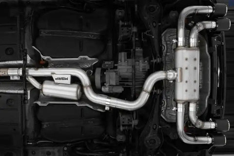 MBRP Exhaust S46053CF - T304 Stainless Steel with Carbon Fiber Tips.