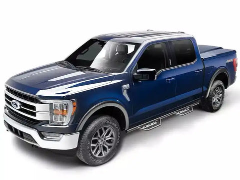 N-Fab 215418412 - Nerf Step RS Cab Len (2 Stps) 15.5-18 (19-23 Classic) Ram 1500 Crew