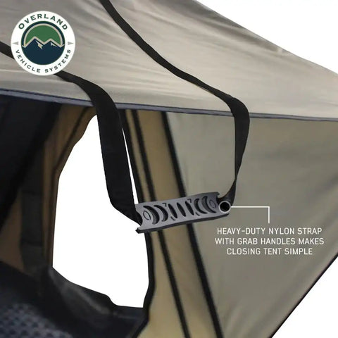 OVERLAND VCL 18119935 LD TMON - CLAMSHELL ALUMINUM ROOF TENT