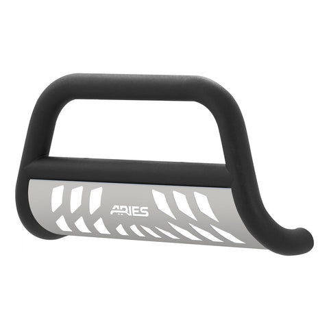 ARIES P35-4006 - Pro Series 3 Black Steel Bull Bar, Select Silverado, Sierra 2500, 3500 HD