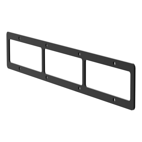 ARIES PJ20OB - Pro Series 20-Inch Black Steel Grille Guard Light Bar Cover Plate