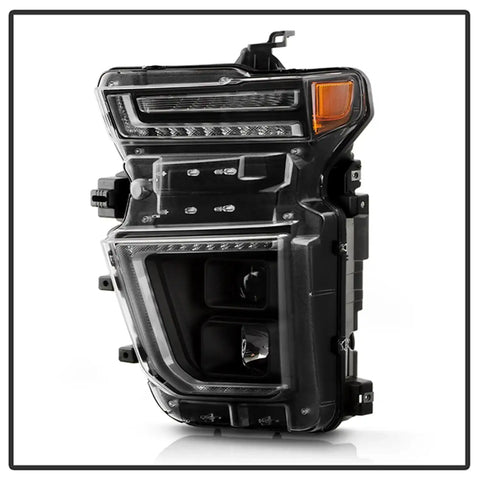 Spyder Auto 5088796 (Spyder Signature) Projector Headlights - Sequential LED Turn Signal Lights Black