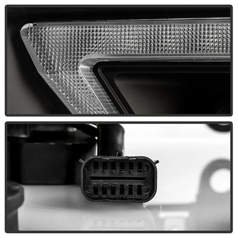Spyder Auto 5088604 (Spyder Apex) High-Power LED Module ( Low Beam ) Equipped Headlights - Black