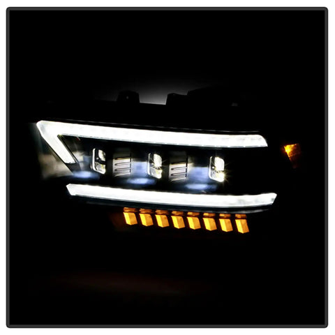 Spyder Auto 5088604 (Spyder Apex) High-Power LED Module ( Low Beam ) Equipped Headlights - Black