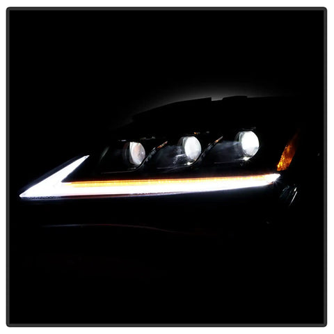 Spyder Auto 5088826 (Spyder Apex) High-Power LED Module (High Beam And Low Beam) Equipped Headlights - Black