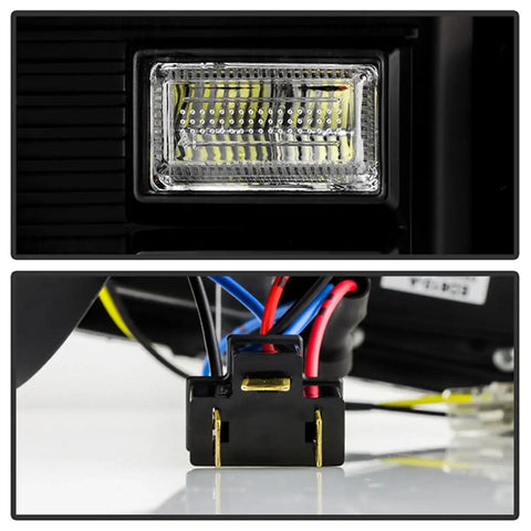 Spyder Auto 5088802 (Spyder Signature) Projector Headlights - Switch Back Sequential LED Turn Signal Light Black