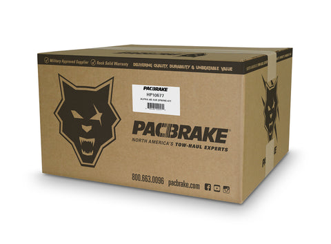 Pacbrake HP10677 ALPHA HD Air Suspension Kit for 2017-24 Ford F250/F350/F450