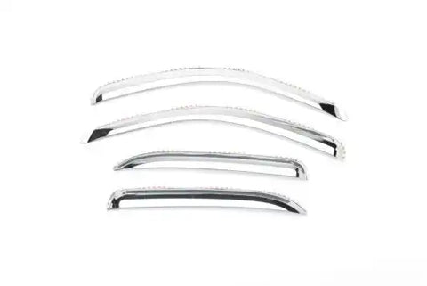 Putco 480137 - Element Chrome Window Visor In Channel 4 pc.