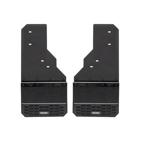 Putco 78510 - Mud Skins Flaps Carbon Black HDPE Features Hex Shield Solid