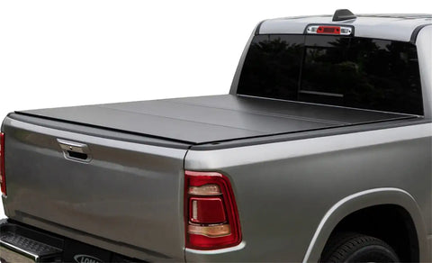 ACCESS B1040079 - LOMAX, Hard Tri-Fold Cover Matte Black Finish Split Rail