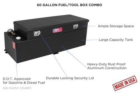 RDS MFG INC 72548PC TRANSFER TOOL&FUEL 60GAL
