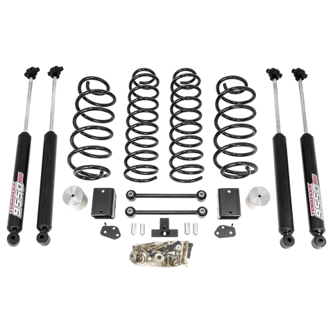 RL 2.5''C-SPRNG KIT BLCK W/TERAFLEX SHKS