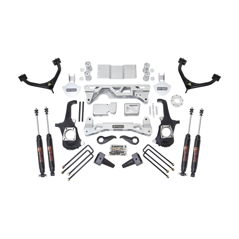 RL 7-8'' BIG LIFT KIT & SHOCK - CHEVY/GM