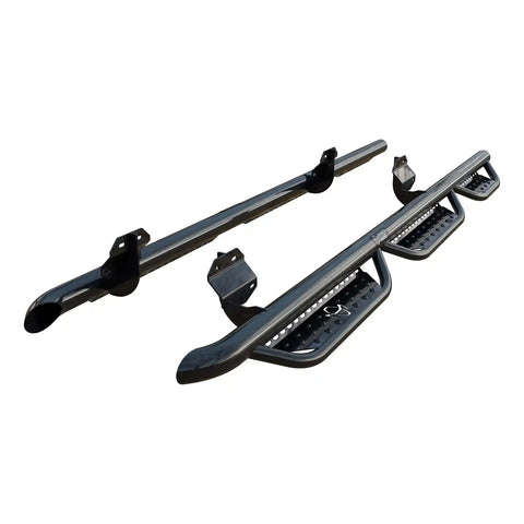 Ranch Hand RSF151S6B6S Nerf Bar - Truck Wheel to Wheel With Drop Down Steps With Be