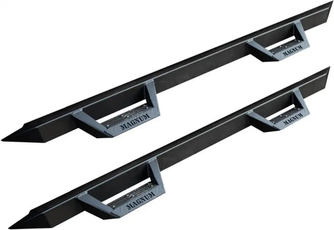 ICI RTS31DG Raptor Series - RT Steps Black Textured Angular Drop Step Design Non Slip