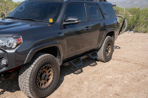 Raptor Series RTS82DG Magnum RT - Drop Steps Black Textured Alloy Steel 09-15 Dodge Ram 1500 10-15 2500/3500 Crew Cab