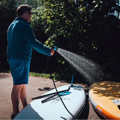 Rinse Kit 857007006357 Camp Shower Cube 4 Gallon Capacity 12 Volt Battery Powered