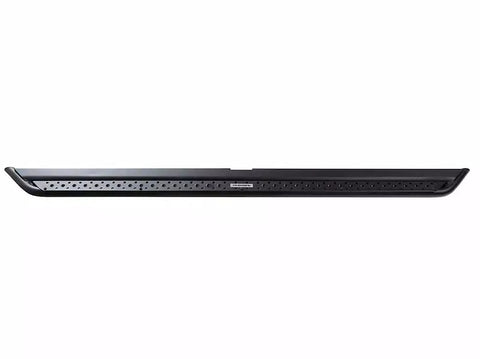 Go Rhino DSS4346T Strong steel side steps doubles as a slider to protect rocker panel