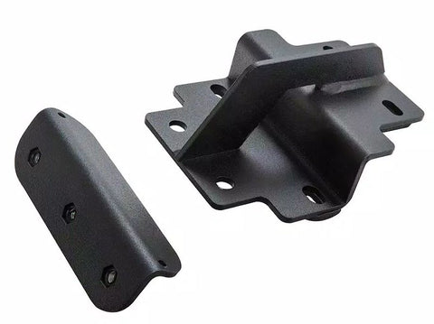 Go Rhino DSS4445T Dominator Xtreme DSS Side Steps with Rocker Panel Mounting Kit - Double Cab