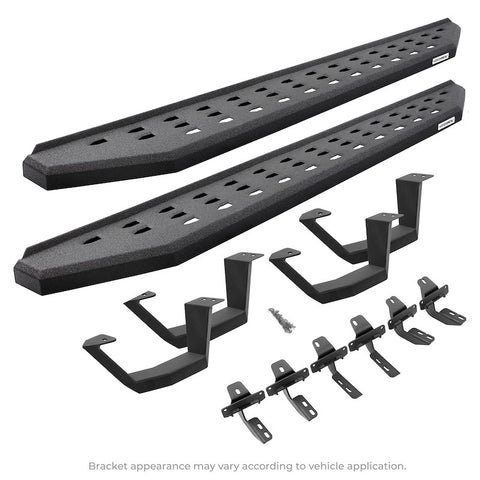 Go Rhino 69434680T RB20 Running Boards with Mounting Brackets Kit