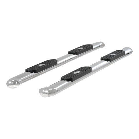 ARIES S224013-2 - 4 Polished Stainless Oval Side Bars, Select Silverado, Sierra 1500, 2500, 3500