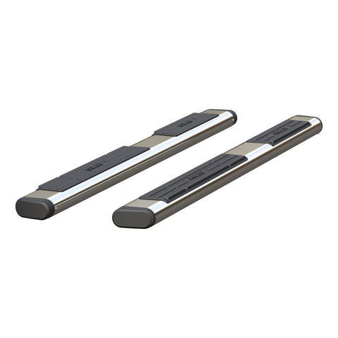 ARIES S2875 - 6 x 75 Polished Stainless Oval Side Bars (No Brackets)