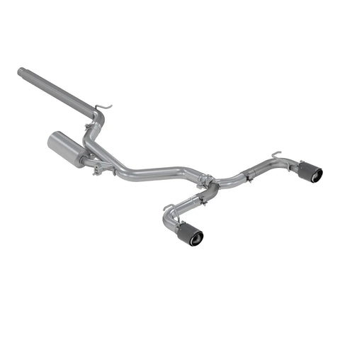 MBRP Exhaust S46063CF - T304 Stainless Steel with Carbon Fiber Tips.