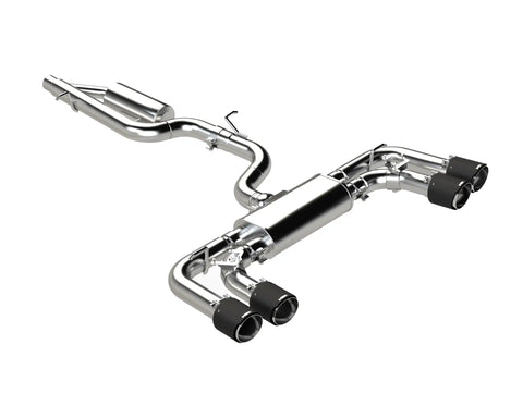 MBRP Exhaust S46133CF - T304 Stainless Steel with Carbon Fiber Tips.
